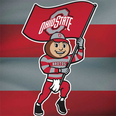 Ohio State University OSU Buckeyes Flag Dell Inspiron Skin